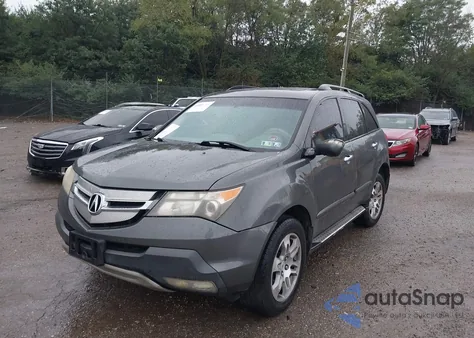 2007 Acura Mdx Technology Package from USA, damaged, VIN 2HNYD28357H508708